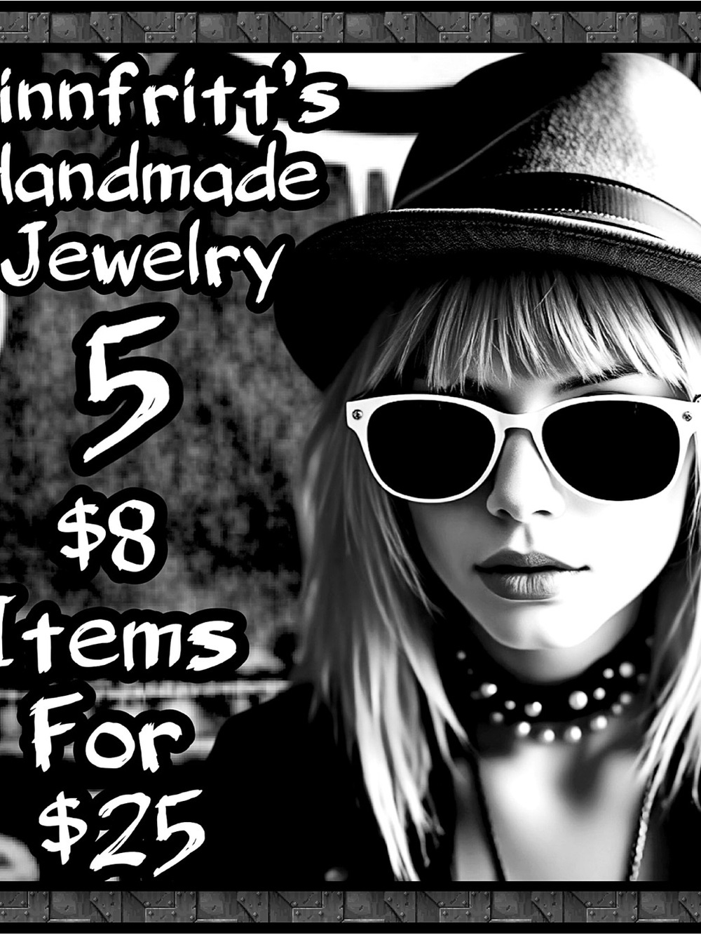5 For $25💫Rocking Silver Bohemian Rose Pendant - Picture 2 of 5